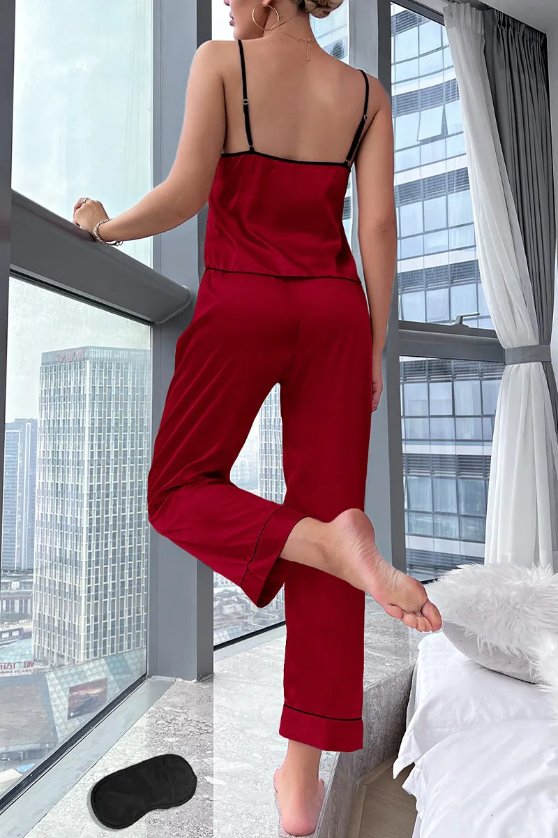 XK0183 Silky Cami and Pants PJS