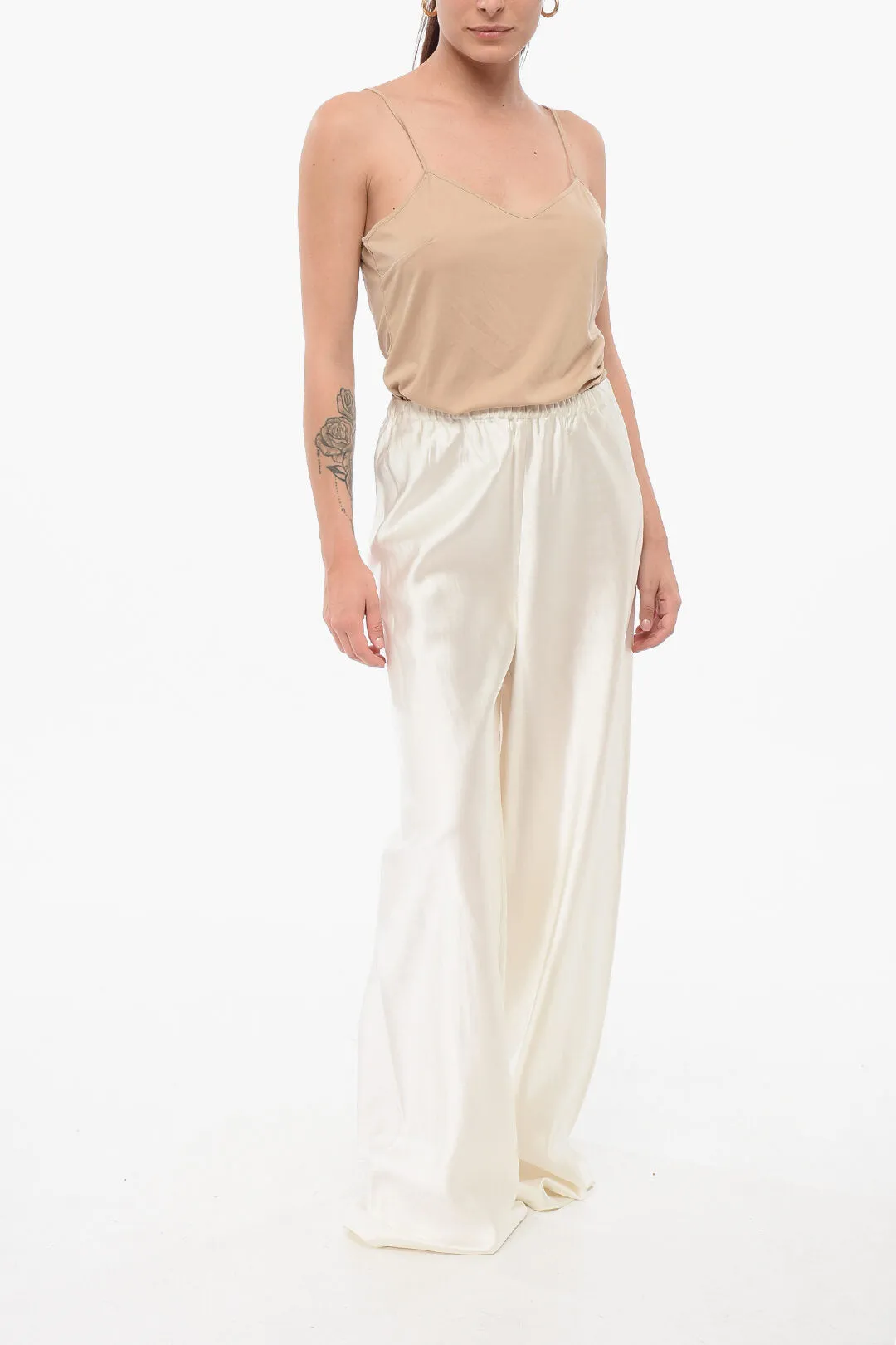 Zimmermann Satin HARMONY Palazzo Pants