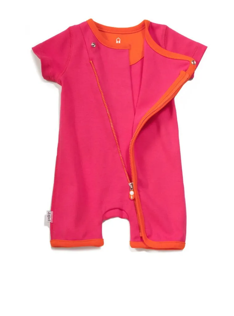 zip-up rompers